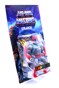 Masters of the Universe Cartoon Collection Stratos 2024 – Actionfigur 14 cm mit Zepter | hoppla-stuff.de